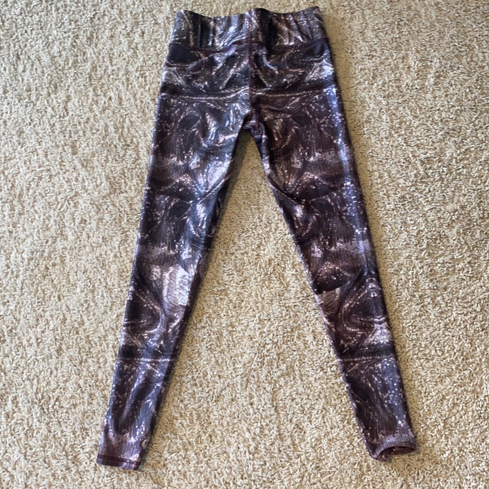 Terez tall waistband high sheen leggings